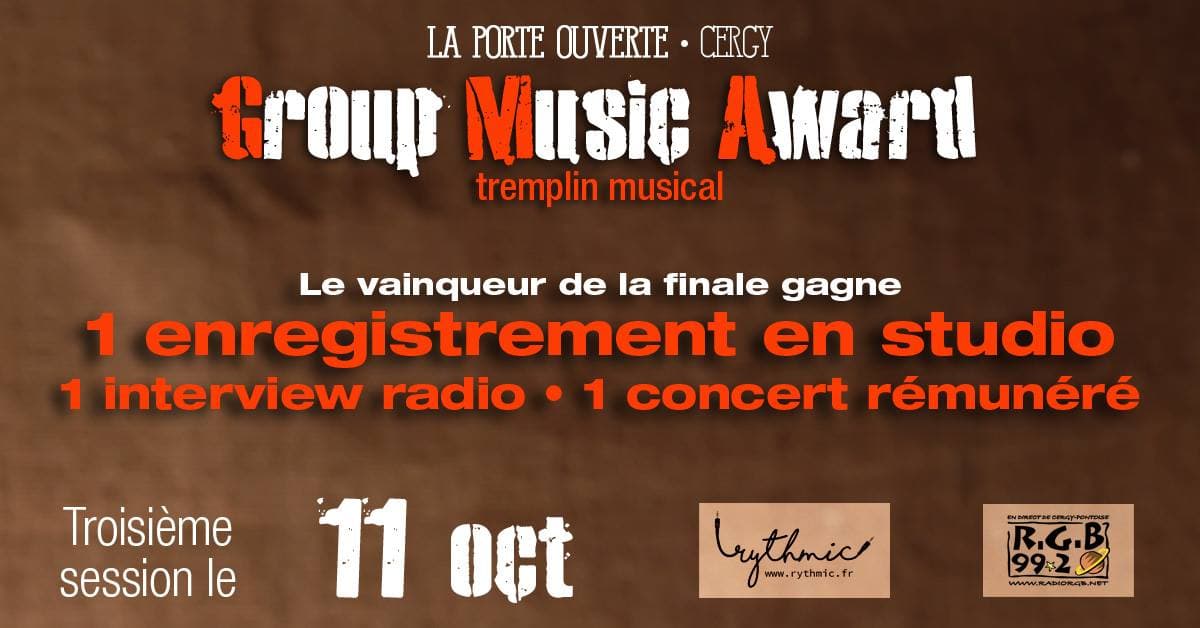 Tremplin musical le 11 octobre 2018