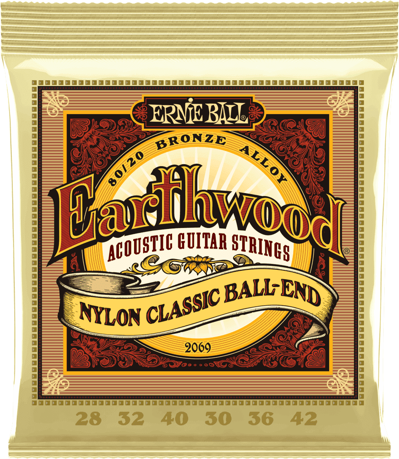 Ernie Ball Earthwood 80/20 bronze nylon 28-42