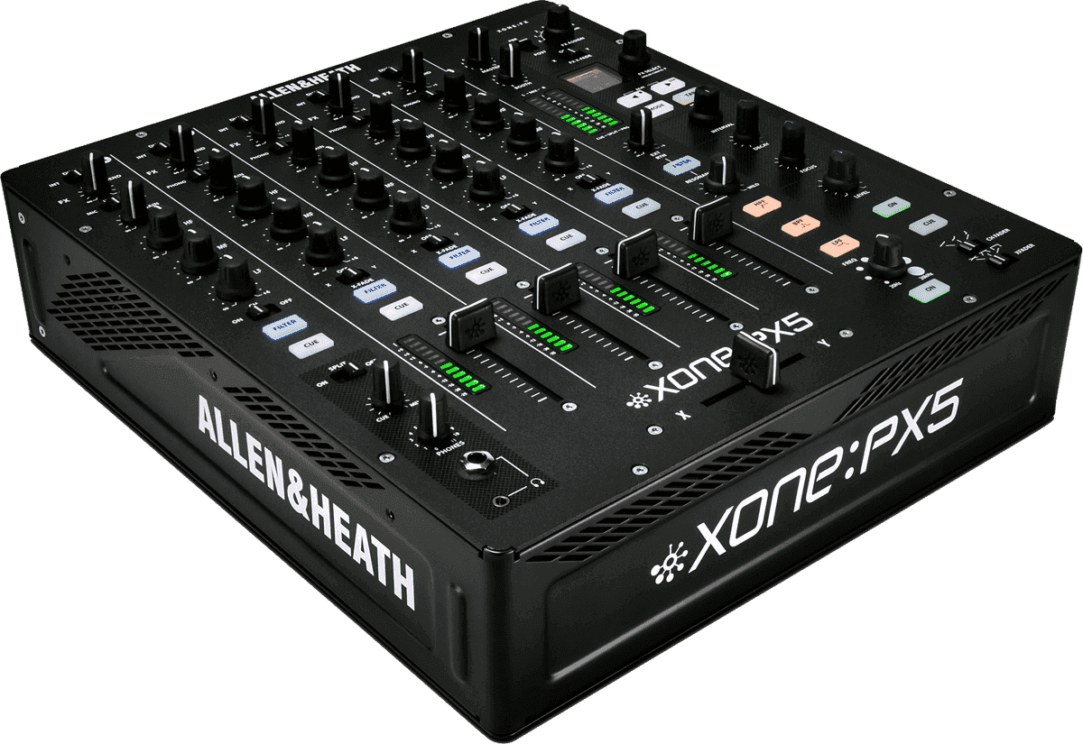 Allen & Heath Console DJ 4 + 1 voies stéréo, 2 sorties stéréo, FX, USB