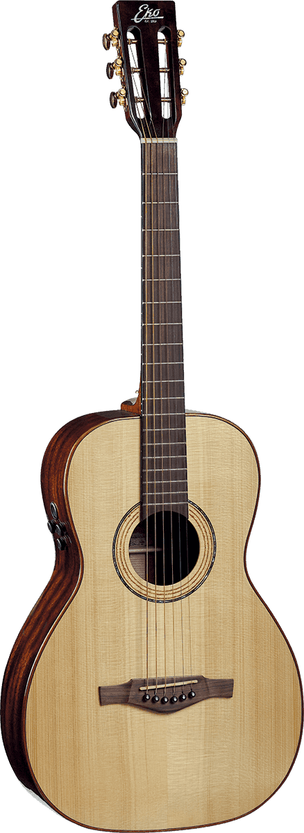 Eko Guitare Parlor electro epicea massif/acajou massif + gigbag
