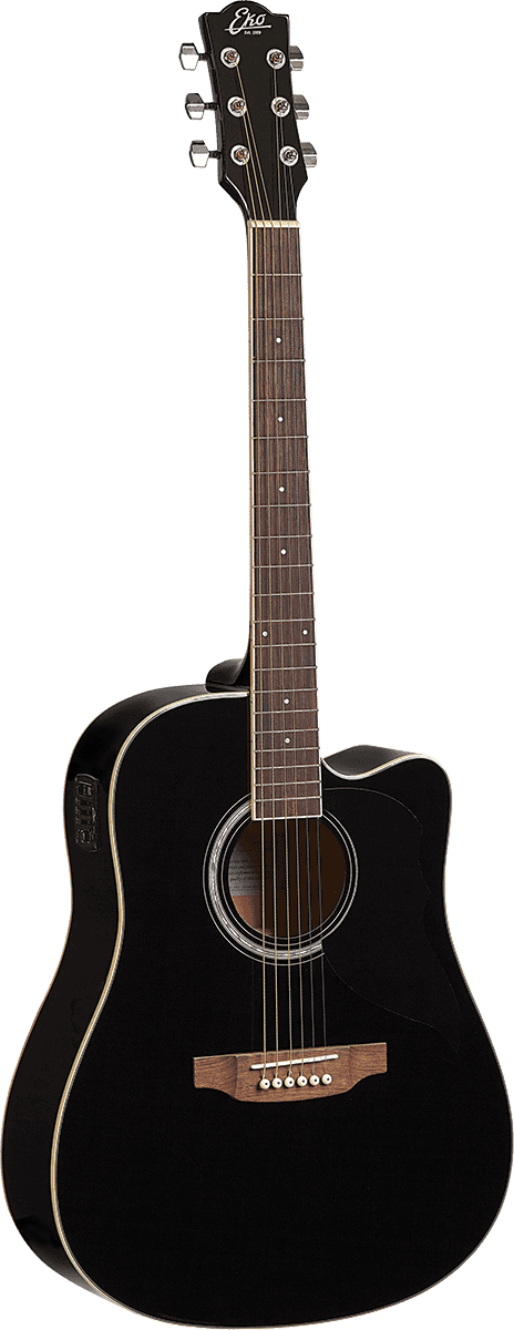 Eko Guitare électro Ranger Cutaway EQ Black