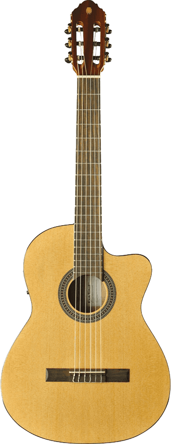 Eko Guitare classique 4/4 cutaway Electro Natural - table en cedre