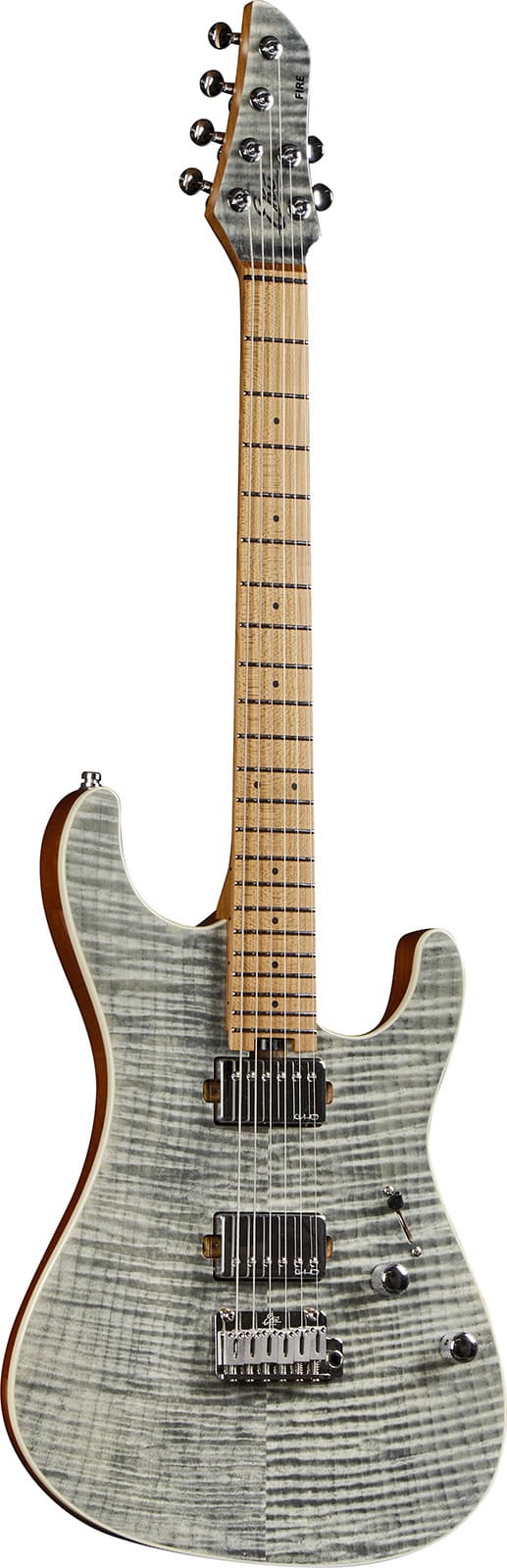 Eko Guitare électrique Fire 801 Musa Grey Flamed