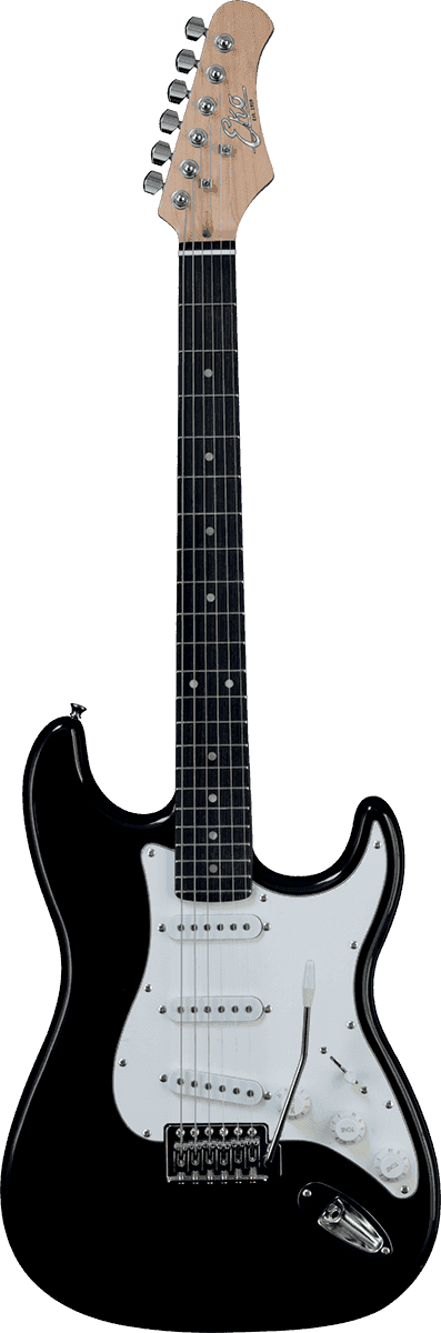 Eko Guitare Electrique Type Strat Black