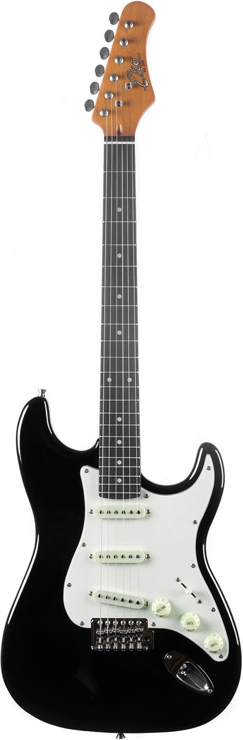 Eko Guitare Electrique ST 400 type Strat Black