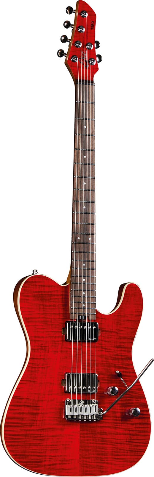 Eko Guitare électrique Tero 800 Musa Red Flamed