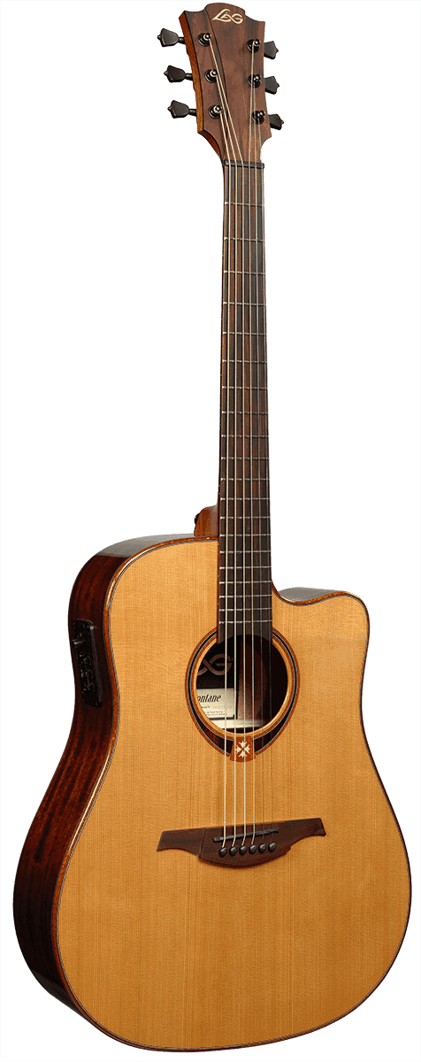 Lâg Dreadnought cutaway electro