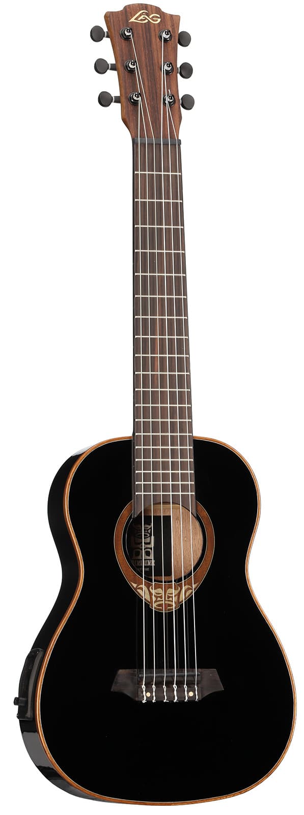 Lâg Tiki Uku Guitar Arched Back Electro