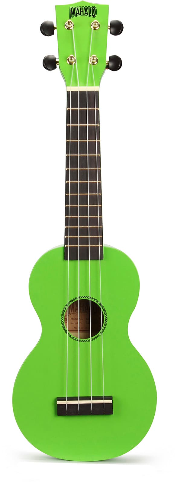 Mahalo Rainbow soprano green + housse