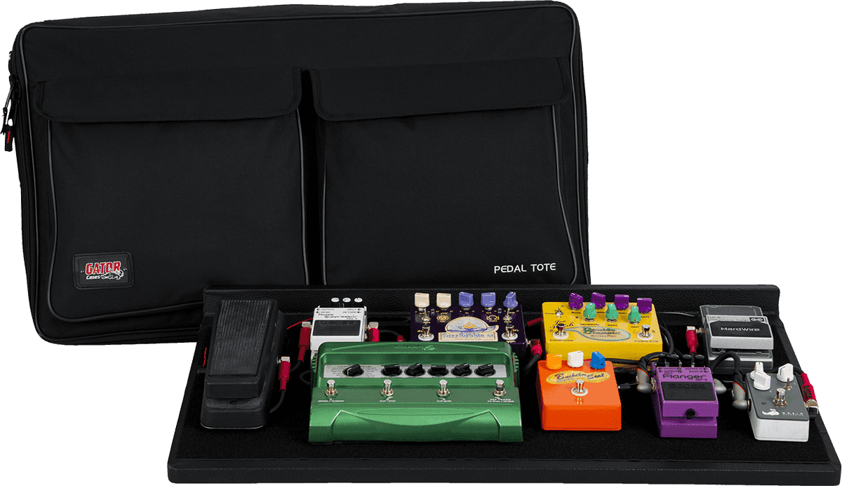 Gator Pedalboard bois 30" x 16" avec housse nylon et alimentation