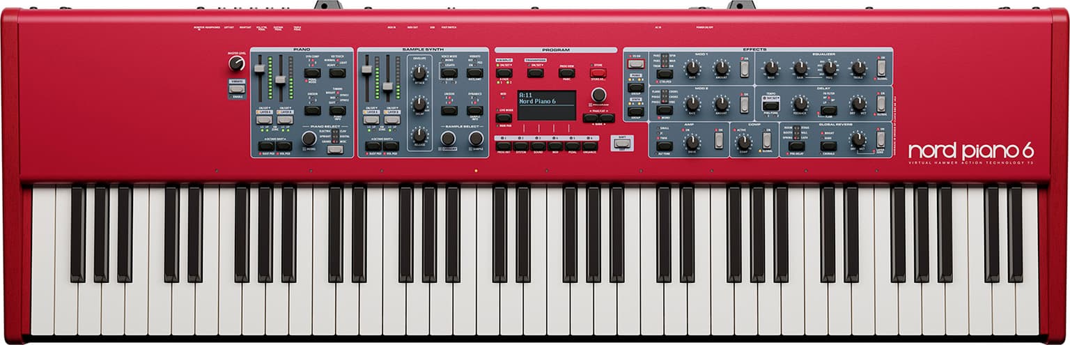 Nord Piano de scène 73 notes toucher lourd