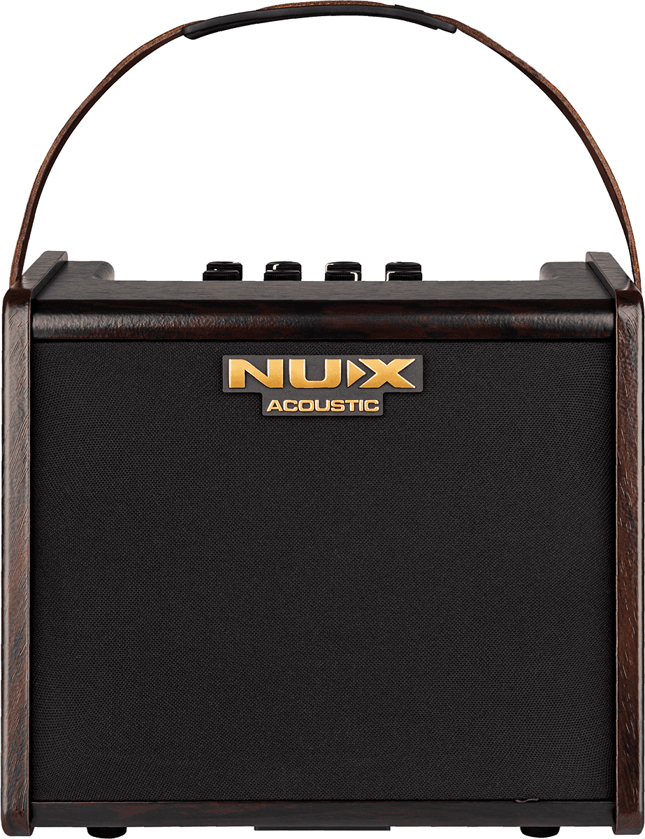 Nux Ampli acoustique 25 watts sur batterie 2 canaux + effets