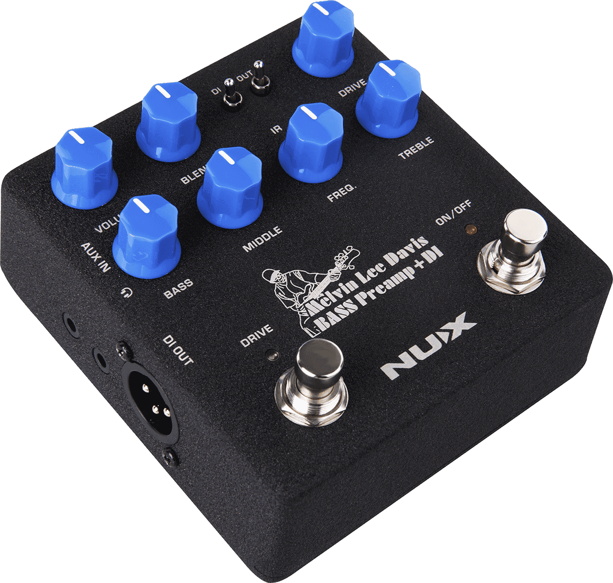 Nux Préampli basse à modélisation, sortie DI