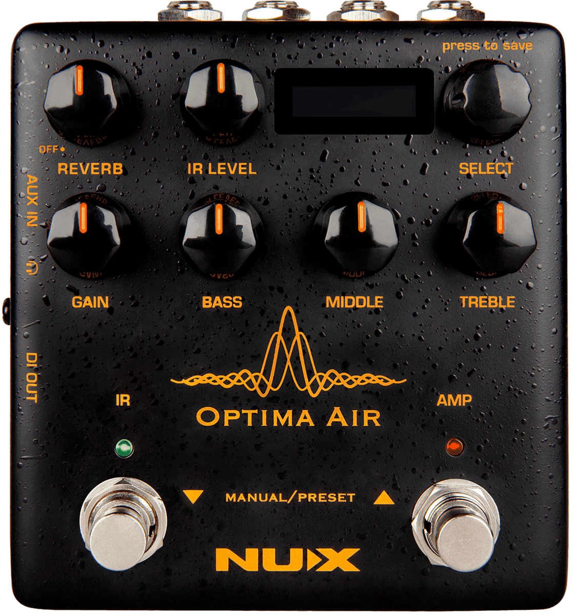 Nux Pédale d'effets simulateur de guitare acoustique