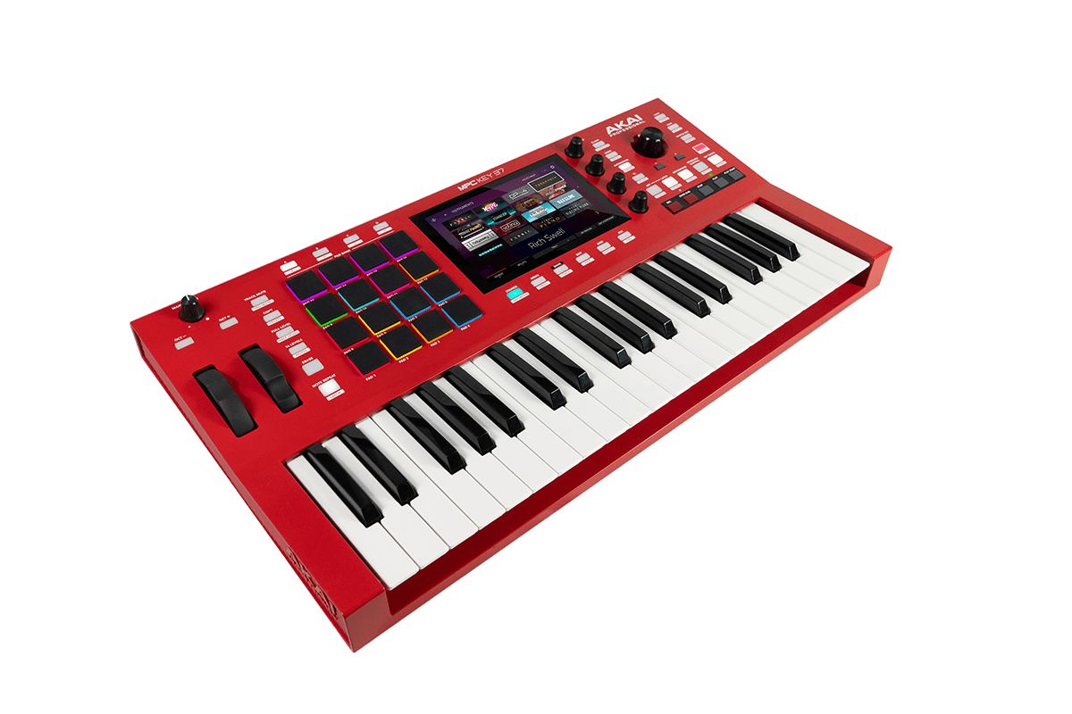 Akai Professional Workstation autonome MPC 37 notes, 16 pads, tactile 7"