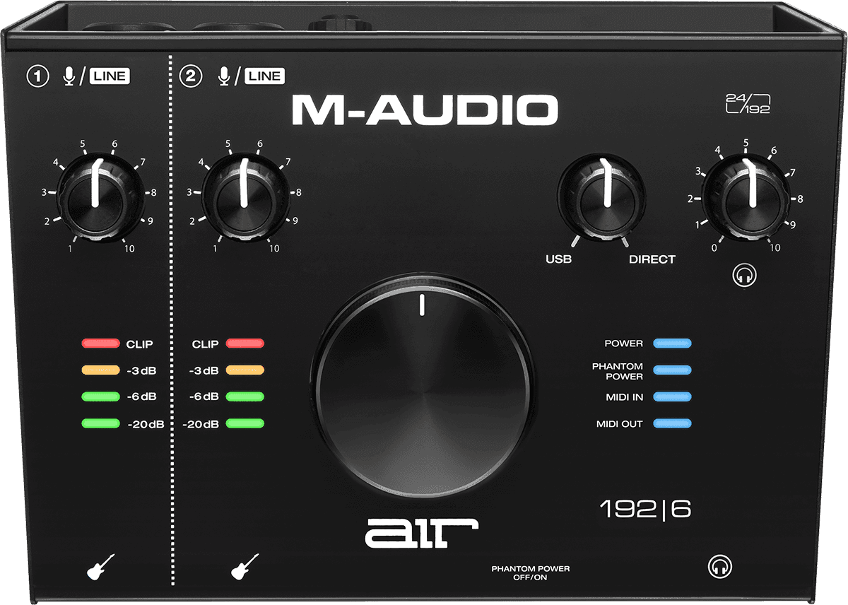 M-Audio Interface audio 2 entrées, 2 sorties, Midi