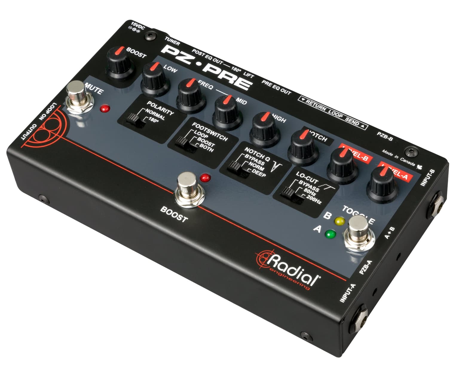 Radial Engeneering Préampli pour instrument acoustique V2