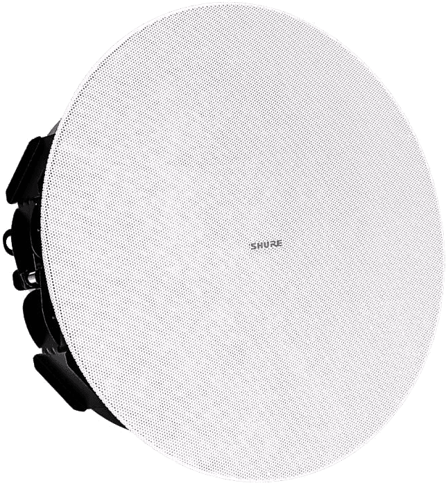 Shure Enceinte plafond Dante 5,25" coax blanc