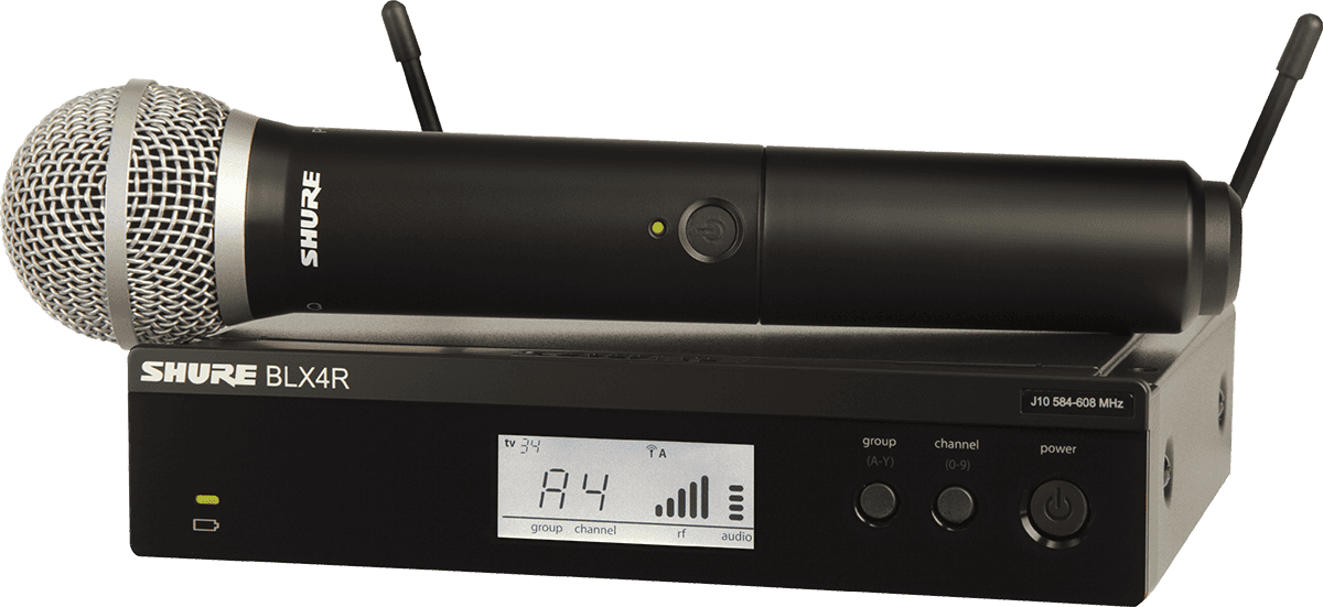 Shure Emetteur main PG58 - Bande M17