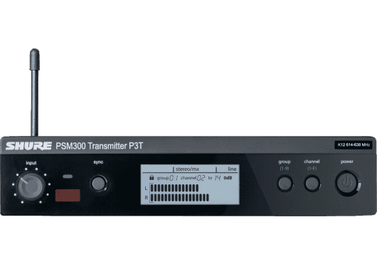 Shure Emetteur PSM300 - 518.2 - 541.8 MHz