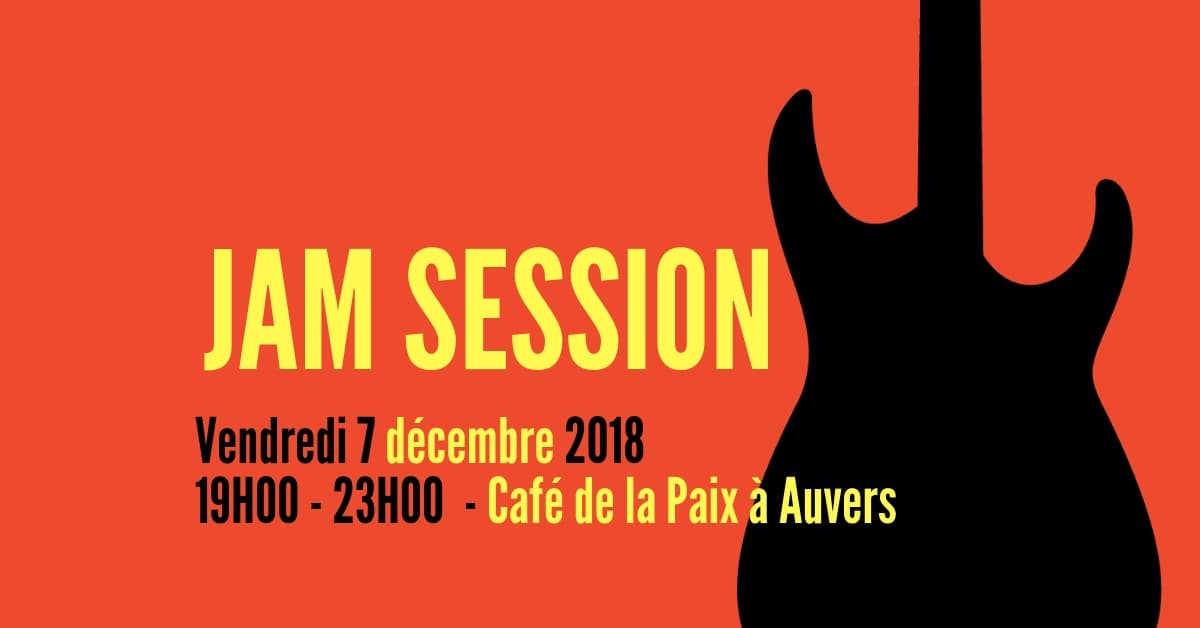 Jam Session Rythmic au café de la Paix le 7 décembre 2018