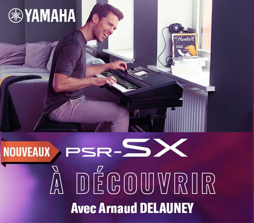 démonstration clavier Yamaha chez Rythmic