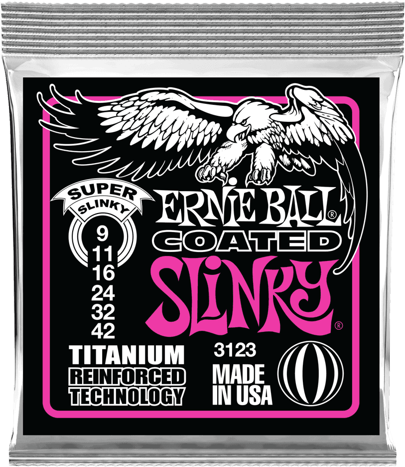 Ernie Ball Slinky rps coated titanium 9-42