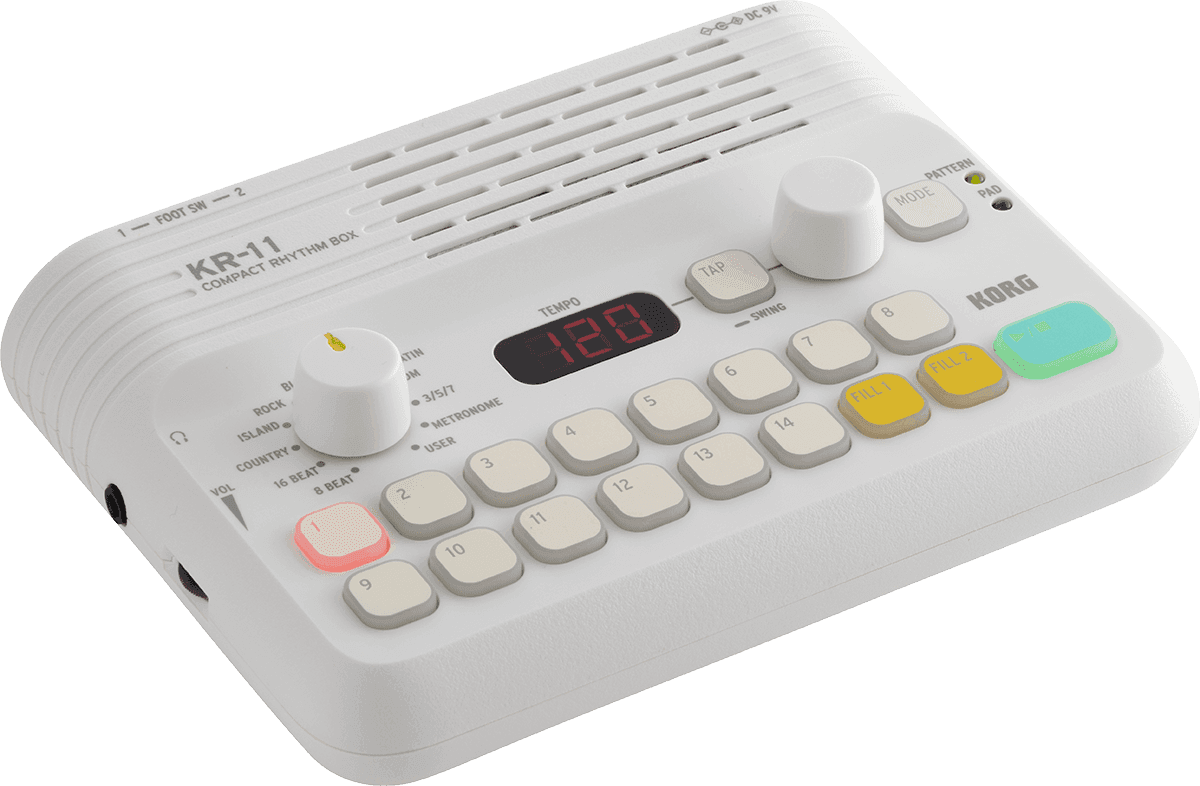 Korg Mini boîte à rythme KR-11