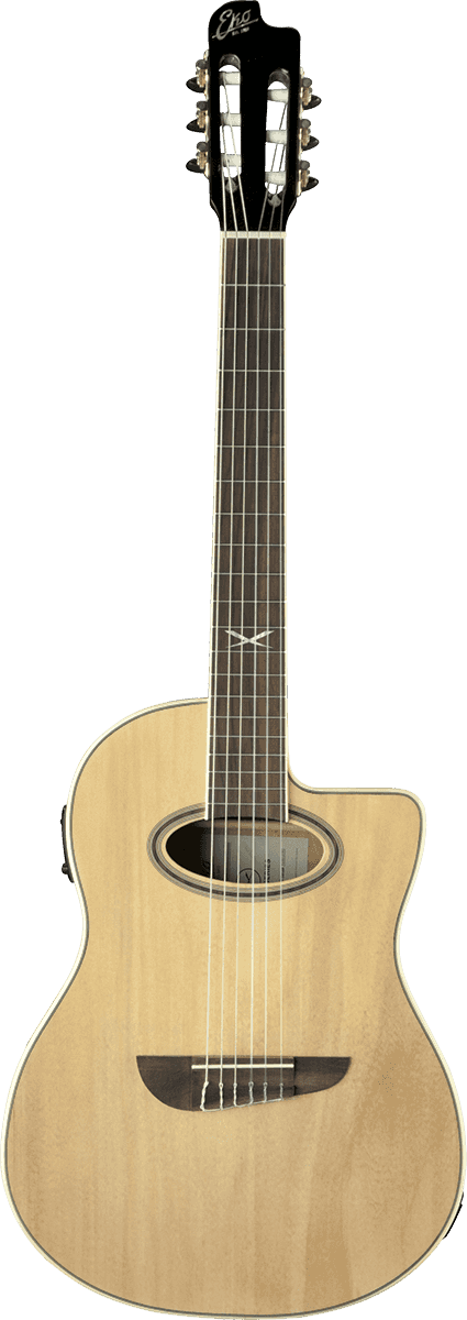 Eko Guitare Nylon cutaway electro Natural