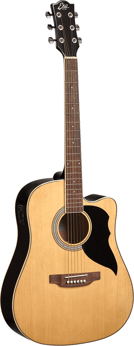 Eko Guitare électro Ranger Cutaway EQ Natural
