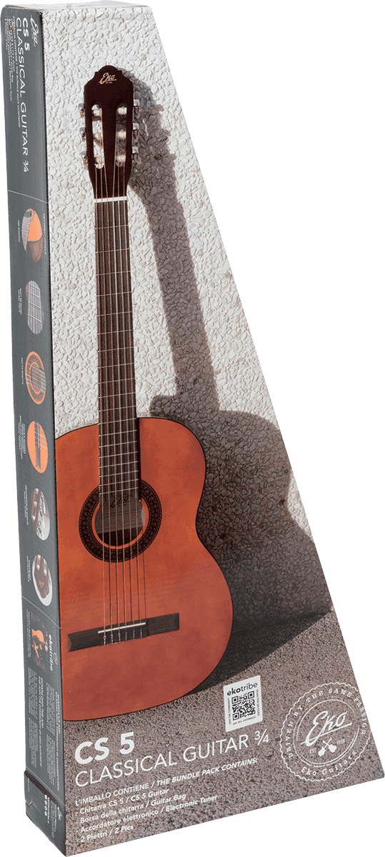 Eko Guitare classique 3/4 Pack Natural