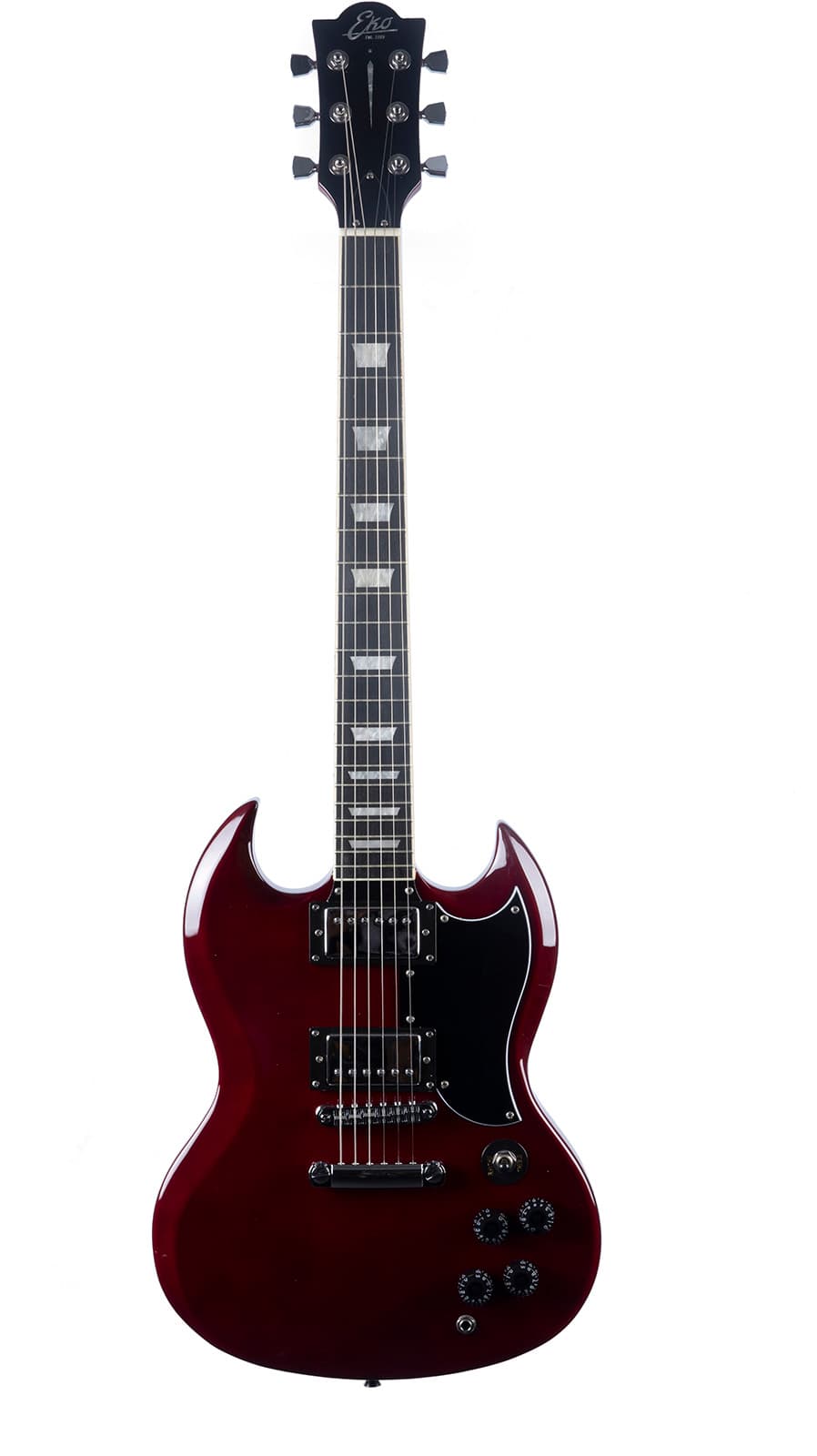Eko Guitare Electrique DV 300 type SG Red