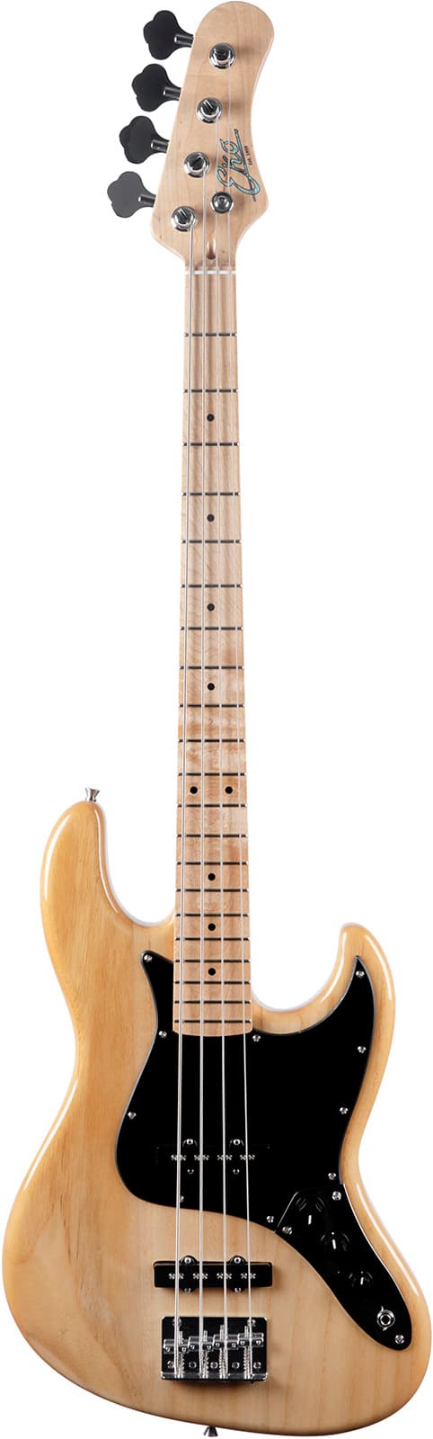 Eko Basse Electrique JB 401 type Jazz Natural - touche érable
