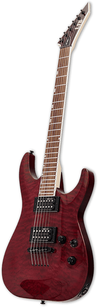 LTD MH200 Rouge sombre transparent