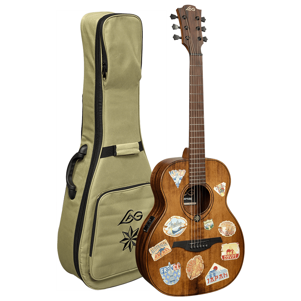 Lâg Guitare acoustique Escapade Globe Trotter Électro