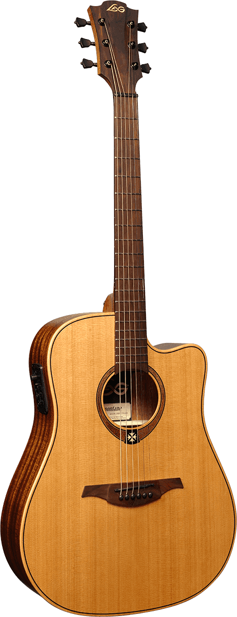Lâg Tramontane Dreadnought Cutaway Electro