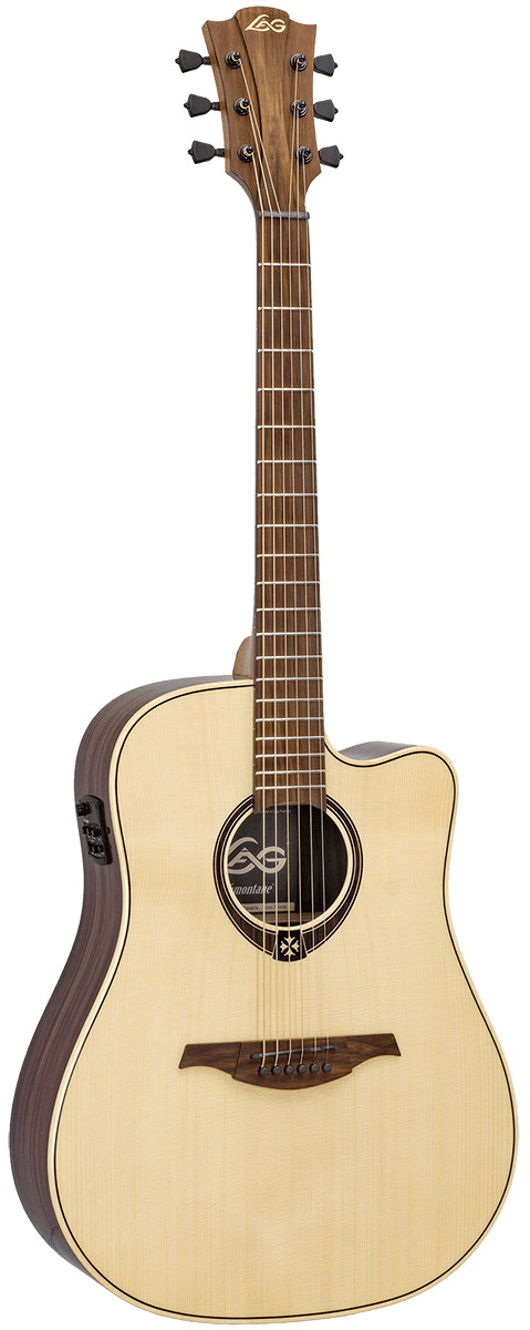 Lâg Tramontane Dreadnought Spruce - Rosewood