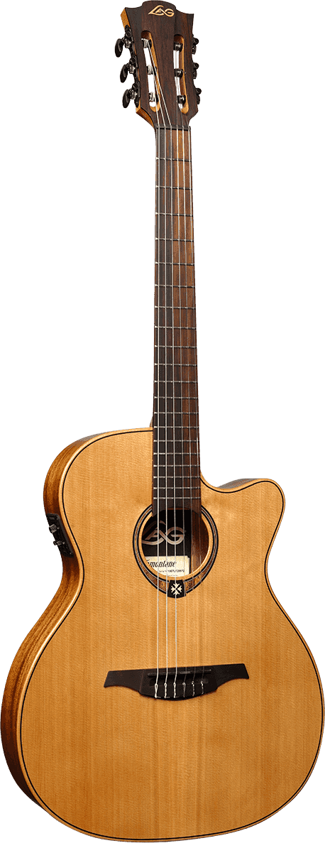 Lâg Country Auditorium slim cutaway electro