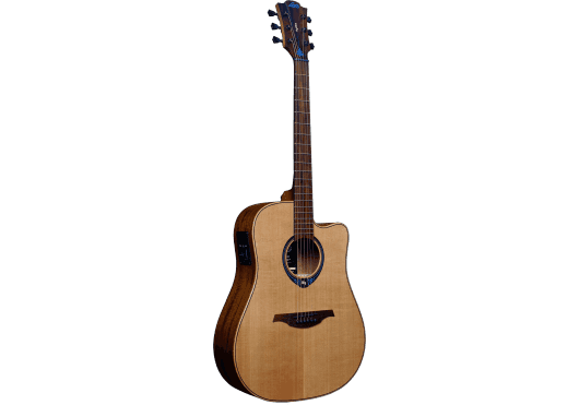 Lâg HyVibe 10 Dreadnought Cutaway Electro