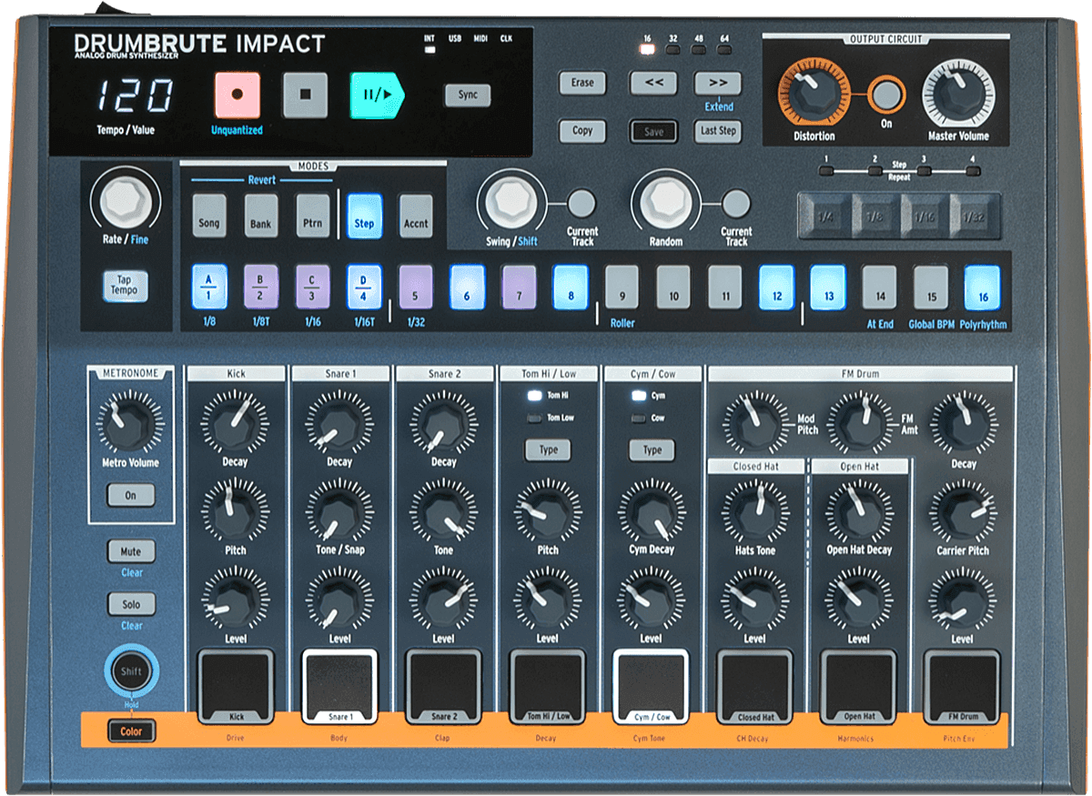 Arturia Boite a rythmes Drumbrute Impact