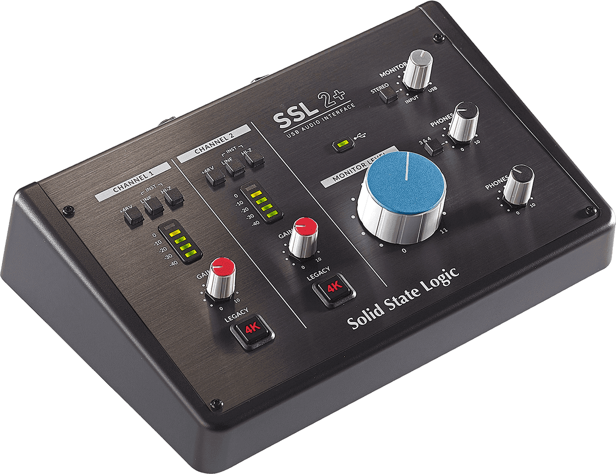 SSL Interface audio USB-C 2 entrées, 4 sorties