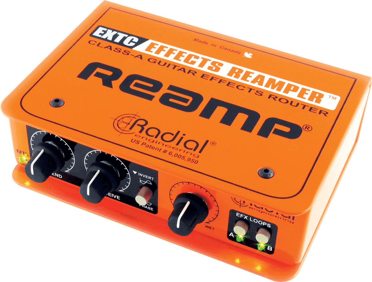 Radial Engineering Pédale reamp guitare