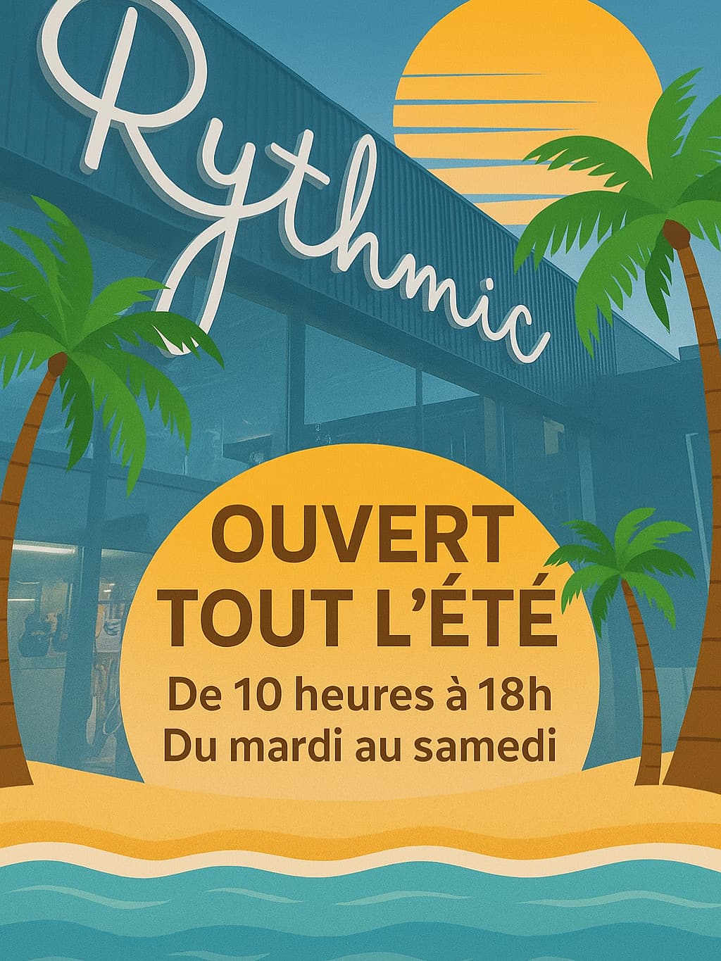 Nous restons ouvert tout l’été