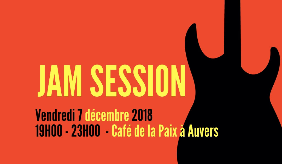 Jam Session Rythmic au café de la Paix le 7 décembre 2018