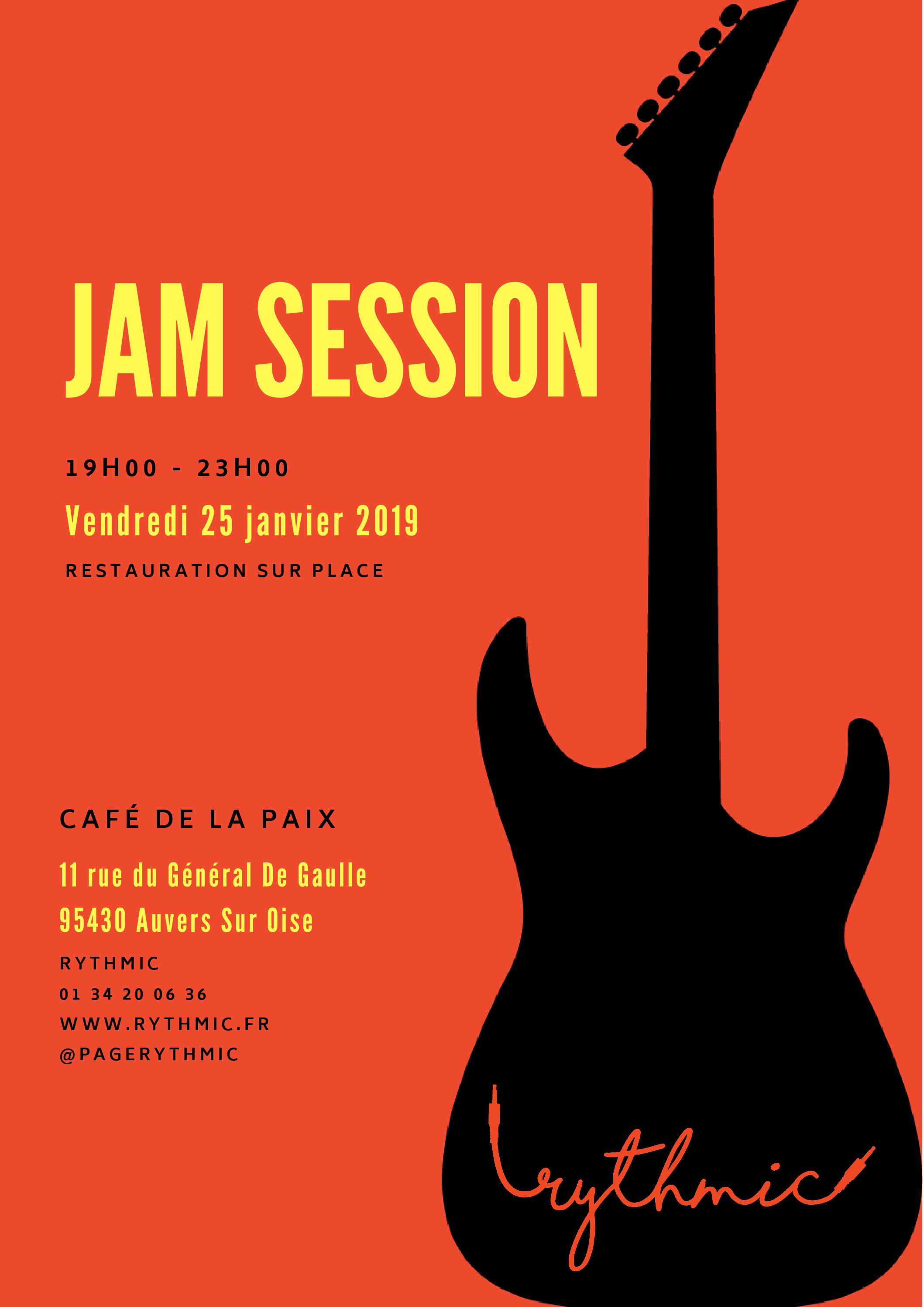 Jam Session 25 janvier 2019